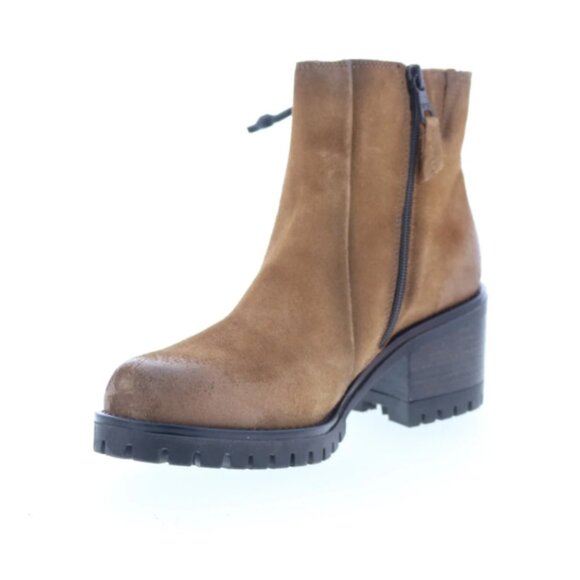 NEW MIZ MOOZ Made In Portugal Leather Haydin Booties in cream for women 825 6m3 - Picture 4 of 9